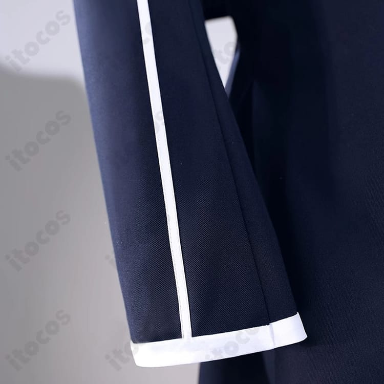 SAO 結城明日奈 学園制服コスプレ衣装。高再現で上品、イベントから撮影会まで快適 - 4枚目の画像