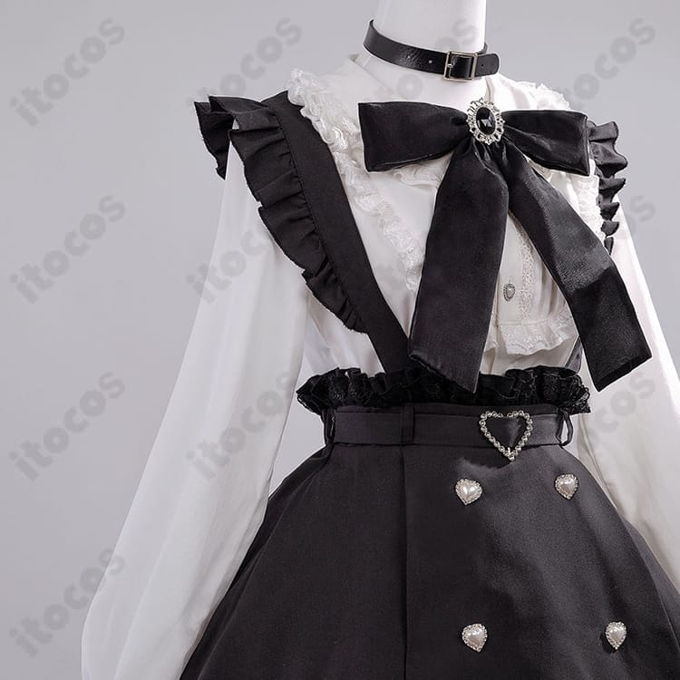 初音ミク 地雷系アレンジ衣装｜セット充実で全身コーデ、撮影・イベントに最適 - 3枚目の画像