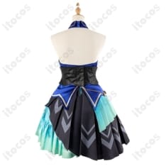 ウマ娘 プリティーダービー ヴィルシーナ 勝負服コスプレ衣装。動き映えるマント付きで撮影・イベントに最適 - 6枚目の画像（サムネイル）