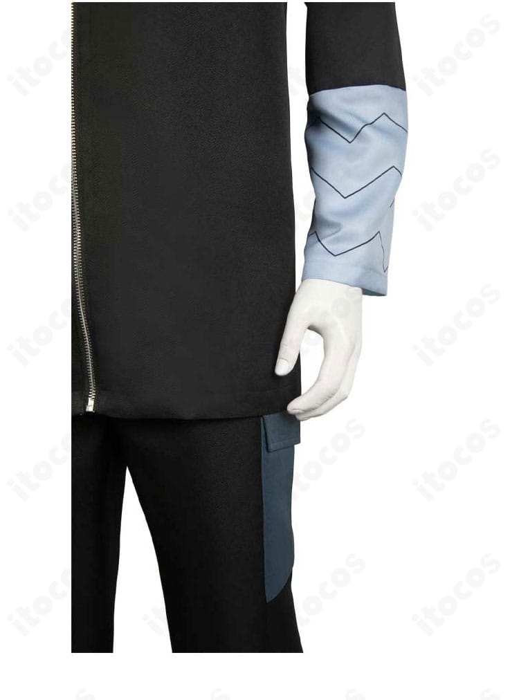 怪獣8号 保科宗四郎 コスプレ 袖口の装飾ディテール 仕上げの丁寧さが分かる接写