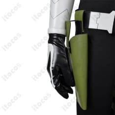 怪獣8号 亜白ミナ 戦闘服コスプレ 高再現でイベント・撮影に最適 - 5枚目の画像（サムネイル）