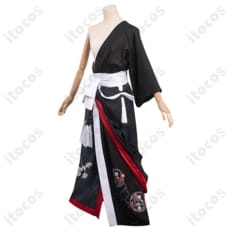 FF14 夜鶴胴着 コスプレ衣装 和装デザインで高再現。撮影・イベントで映える快適設計 - 3枚目の画像（サムネイル）