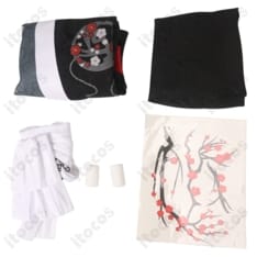 FF14 夜鶴胴着 コスプレ衣装 和装デザインで高再現。撮影・イベントで映える快適設計 - 7枚目の画像（サムネイル）