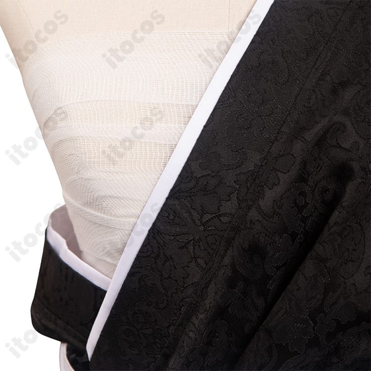 FF14 夜鶴胴着 コスプレ衣装 和装デザインで高再現。撮影・イベントで映える快適設計 - 5枚目の画像