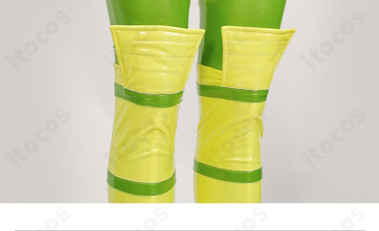 X-MEN ローグ ブーツカバーのディテールと形状