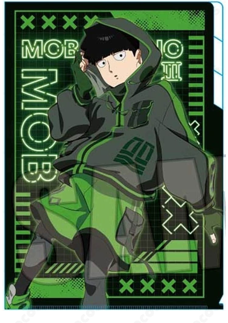 影山茂夫 サイバーパンクVer. の着用イメージ。近未来テイストで『モブサイコ100 Ⅲ』のモブをアレンジ再現