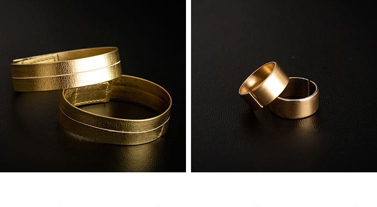 NU: カーニバル リン衣装 ネックレス・指輪の装飾詳細。コーデの要となる小物を掲載