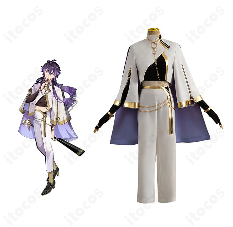 NU: カーニバル リンのコスプレ衣装 正面全体像。高再現のフルセットでシルエットと配色を忠実に表現