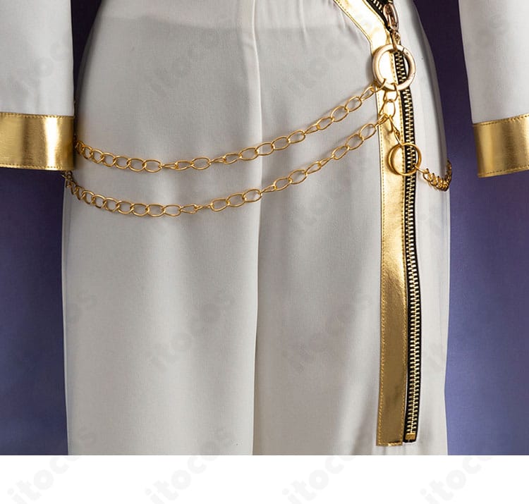 NU: カーニバル リン衣装 腰チェーンの装飾詳細。長さと固定方法の再現性を解説