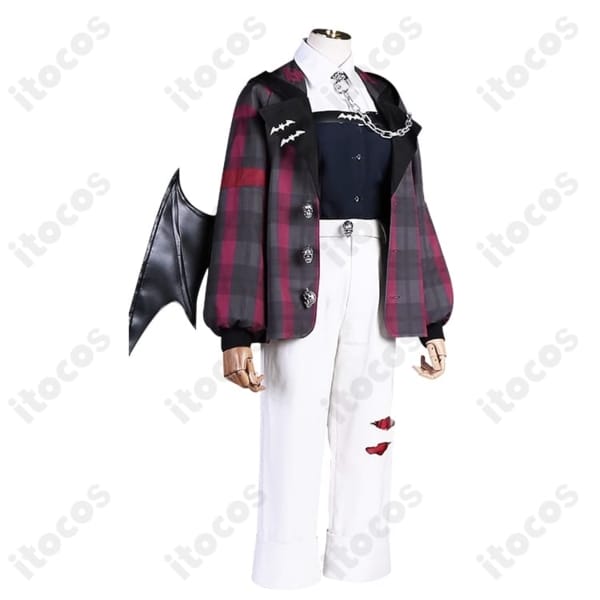 にじさんじ 葛葉 6周年新衣装 コスプレ衣装 高再現で撮影映え、イベントも快適