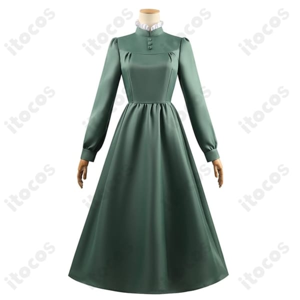 ソフィー・ハッター 緑ワンピース コスプレ｜高再現シルエットで動きやすい、撮影・イベントに最適