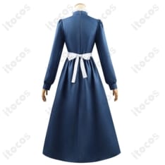 ハウルの動く城 ソフィー・ハッター 青ワンピース コスプレ衣装｜快適な着用感でイベント・撮影に最適 - 2枚目の画像（サムネイル）