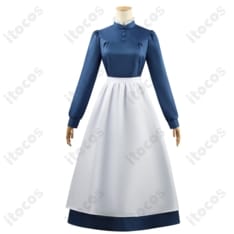 ハウルの動く城 ソフィー・ハッター 青ワンピース コスプレ衣装｜快適な着用感でイベント・撮影に最適 - 1枚目の画像（サムネイル）