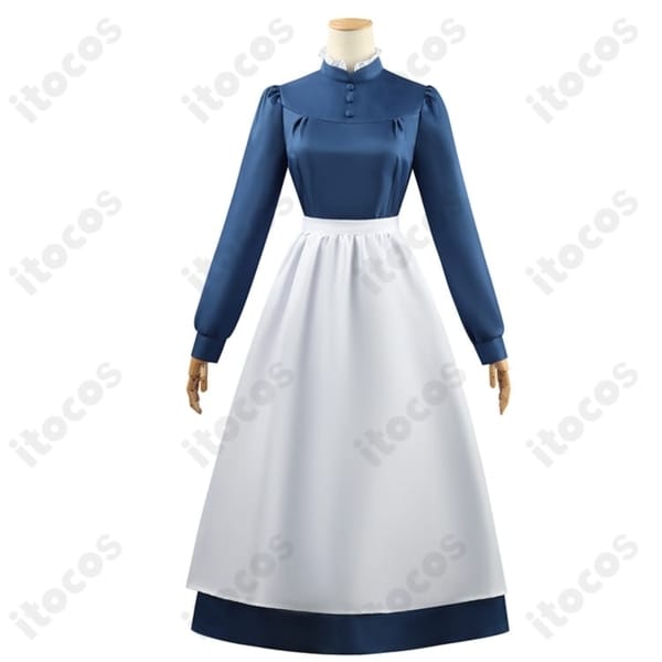 ハウルの動く城 ソフィー・ハッター 青ワンピース コスプレ衣装｜快適な着用感でイベント・撮影に最適