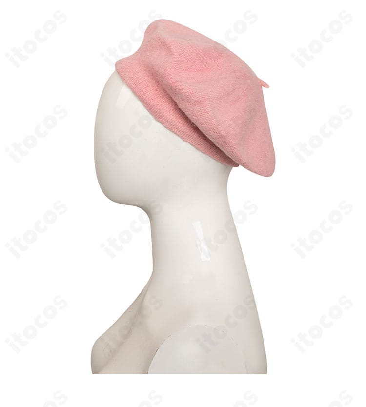 バービー衣装の帽子側面ディテール。側面ラインと装飾の配置を確認。