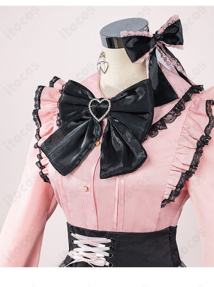 星野アイの蝶リボンと星形髪飾り・イヤリングのセット。特徴的なアクセサリーの質感が分かる。