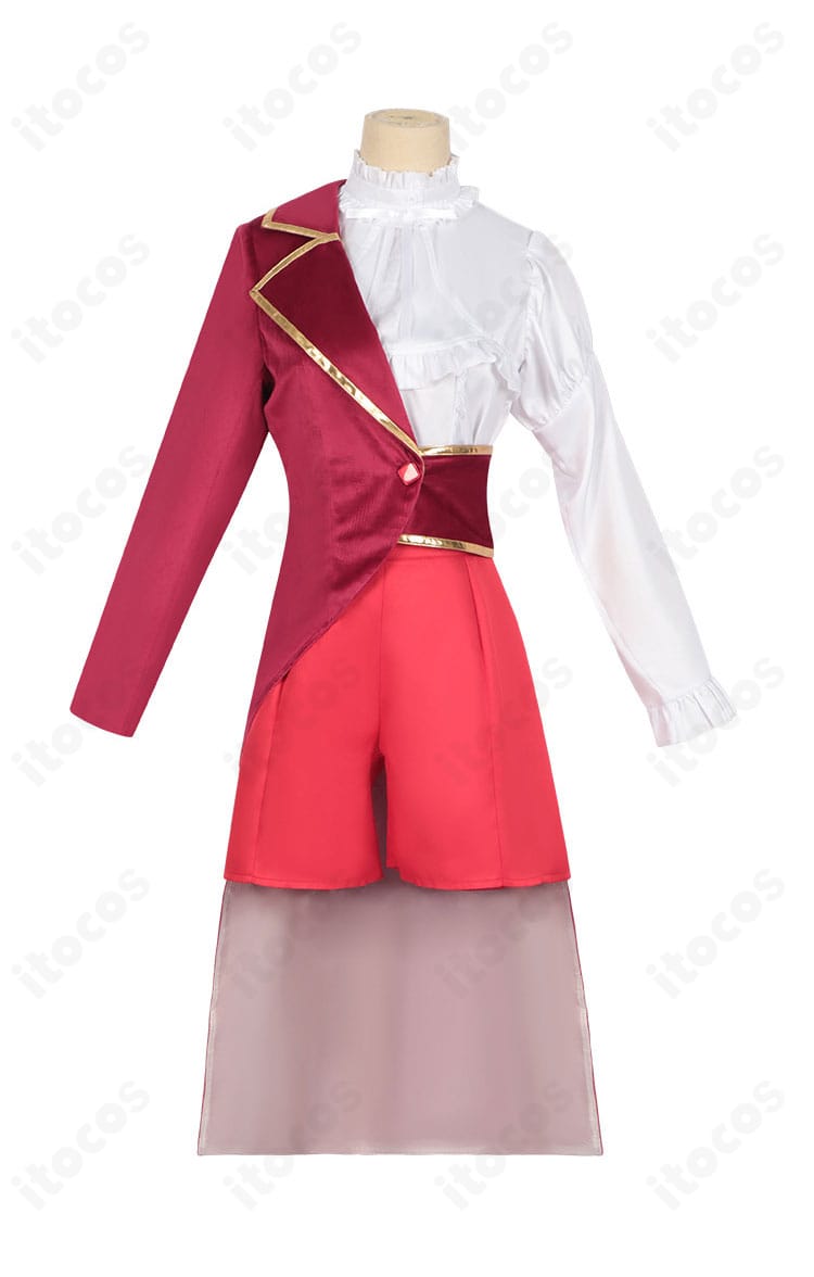 【推しの子】有馬かな コスプレ衣装の正面全体。配色と装飾を忠実に再現したデザイン