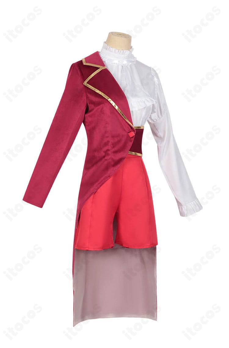 有馬かな コスプレ衣装の右側面。サイドの装飾バランスとラインを確認できる画像