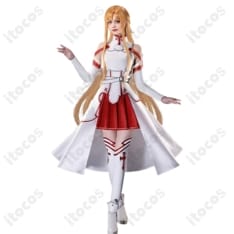 アスナ（結城明日奈）コスプレ衣装｜SAO公式風の高再現、イベント・撮影に快適 - 3枚目の画像（サムネイル）