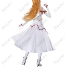 アスナ（結城明日奈）コスプレ衣装｜SAO公式風の高再現、イベント・撮影に快適 - 4枚目の画像（サムネイル）
