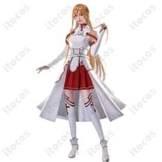 アスナ（結城明日奈）コスプレ衣装｜SAO公式風の高再現、イベント・撮影に快適 - 2枚目の画像（サムネイル）