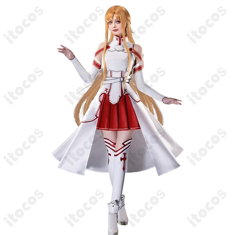 アスナ（結城明日奈）コスプレ衣装｜SAO公式風の高再現、イベント・撮影に快適 - 3枚目の画像