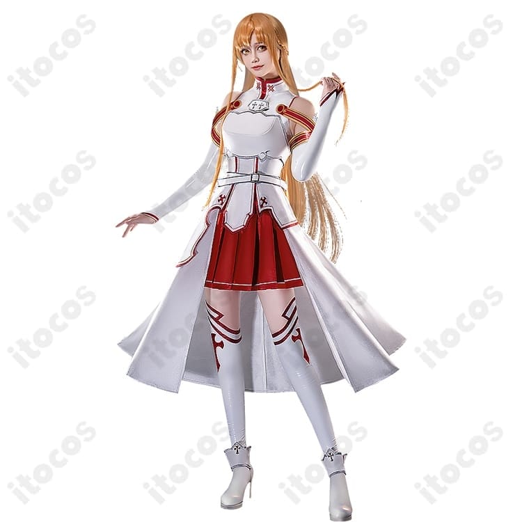 アスナ（結城明日奈）コスプレ衣装｜SAO公式風の高再現、イベント・撮影に快適 - 2枚目の画像