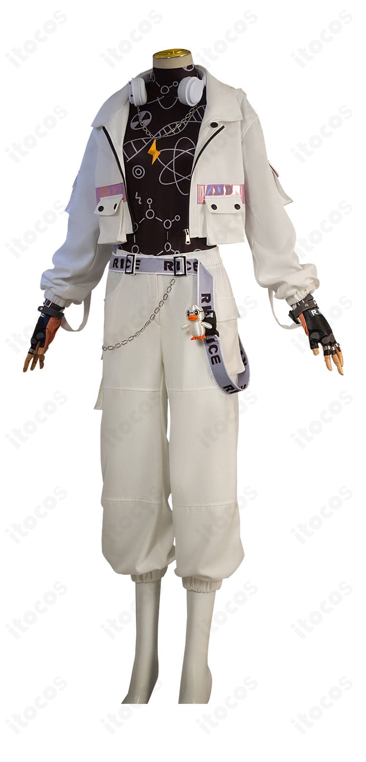 囚人（ルカ・バルサー）Rice版コスプレ衣装の側面カット。シルエットと可動性を両立した設計