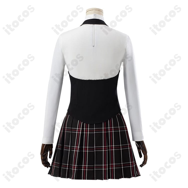 ペルソナ5 新島真 学生制服コスプレ衣装。高再現で快適、イベントと撮影に最適 - 2枚目の画像