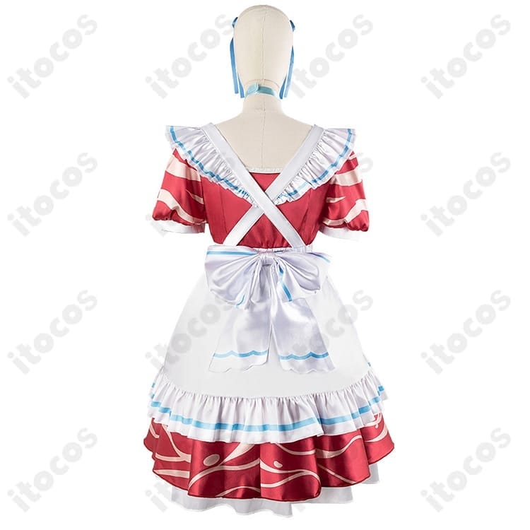 赤見かるび メイド服 コスプレ衣装｜高再現で可愛く、イベントや撮影に最適 - 5枚目の画像