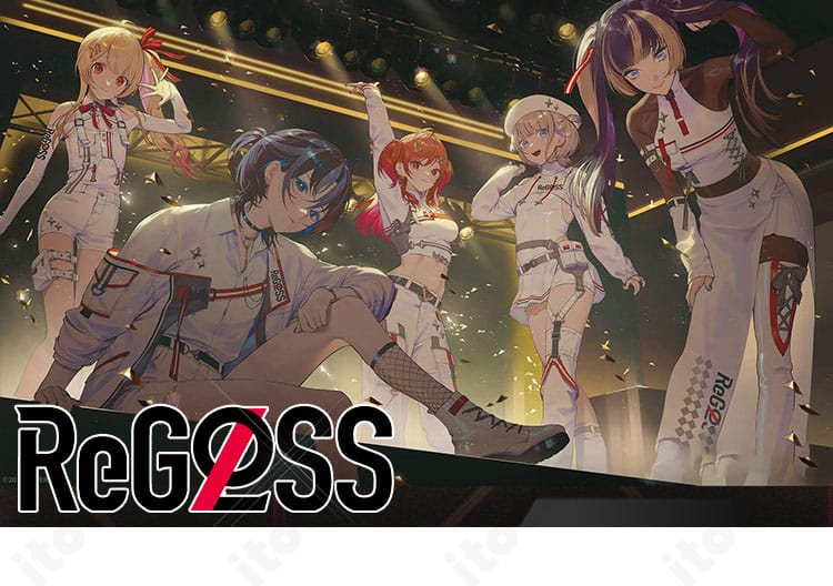 ホロライブ ReGLOSS 轟はじめ 通常衣装コスプレのキャラクタービジュアル再現例