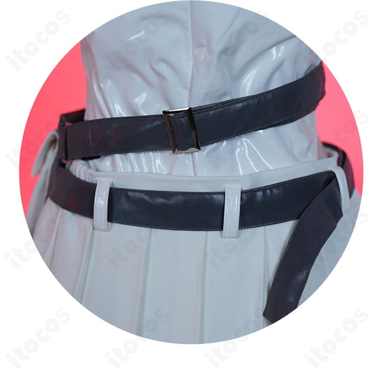 ホロライブ ReGLOSS 轟はじめ 通常衣装コスプレの腰帯・ウエスト周り装飾のクローズアップ