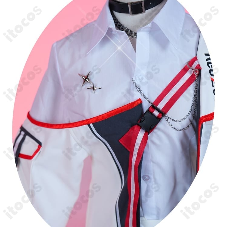 ホロライブ ReGLOSS 火威青 コスプレ衣装 高再現ディテールと快適設計でイベント・撮影に最適 - 2枚目の画像