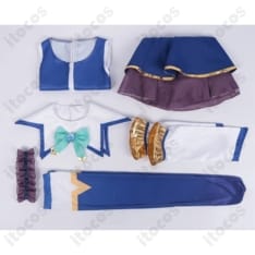 アクア定番衣装を高再現。刺繍装飾が映える快適設計でイベントや撮影に最適 - 7枚目の画像（サムネイル）