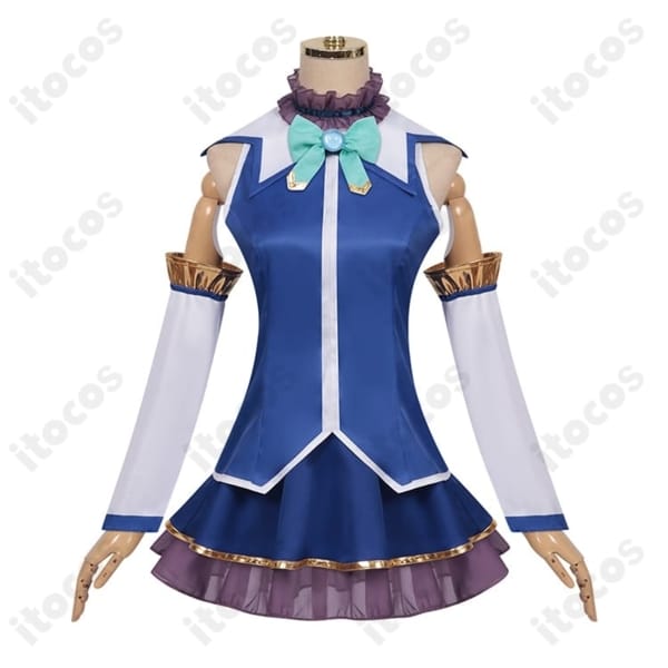 アクア定番衣装を高再現。刺繍装飾が映える快適設計でイベントや撮影に最適