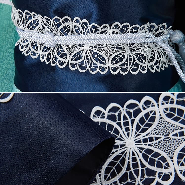 FGO モルガン 京都利休園コラボ和装コスプレ 高再現でイベントも撮影も映える一着 - 4枚目の画像