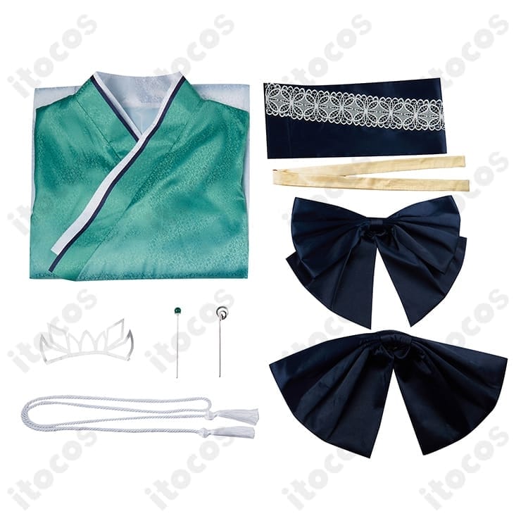 FGO モルガン 京都利休園コラボ和装コスプレ 高再現でイベントも撮影も映える一着 - 6枚目の画像