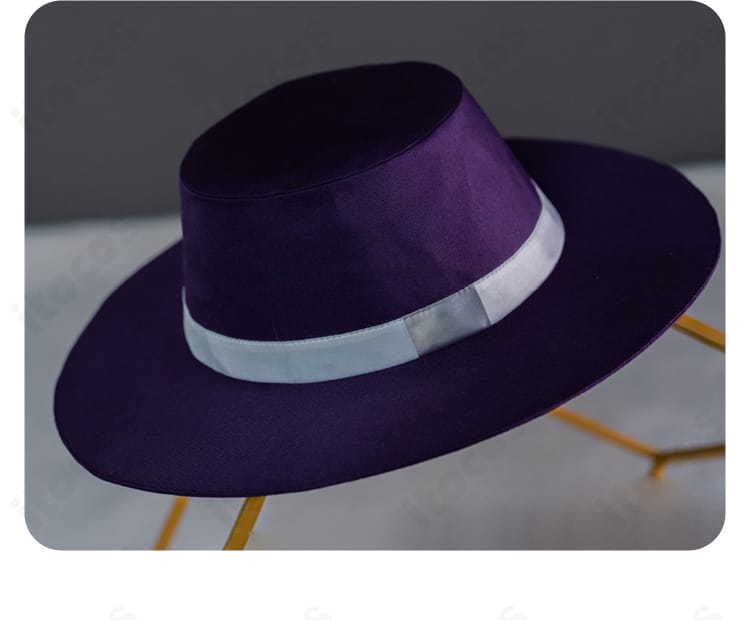 付属の帽子ディテール（クラウン形状とリボン装飾、神代類の特徴的アクセサリー）