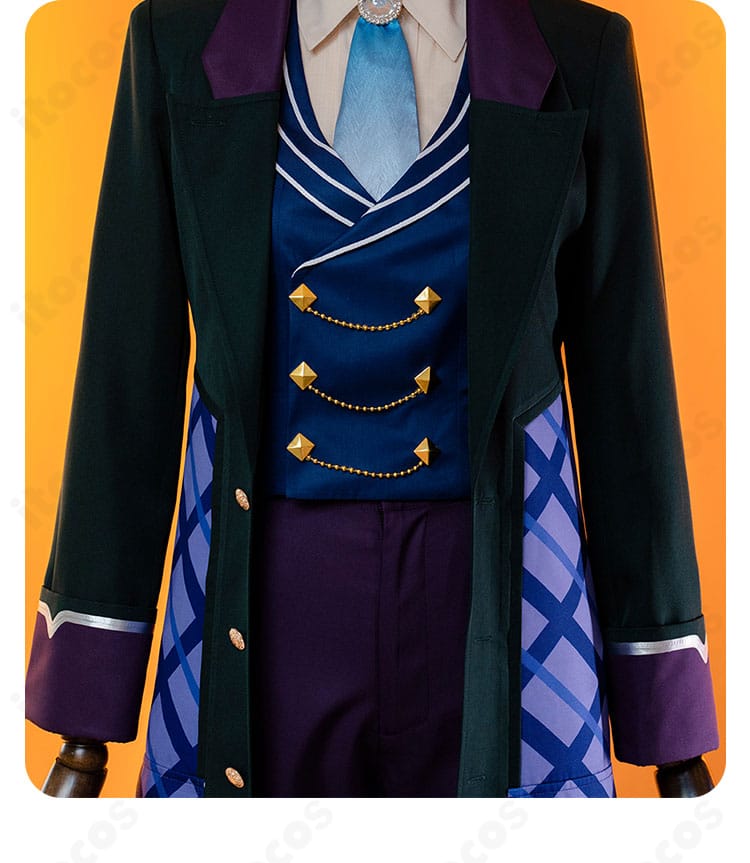 各部装飾ディテールのまとめ（ボタン・トリム・配色バランス）