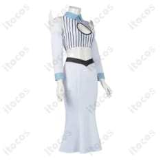 BLEACH 井上織姫 虚圏編 白装束コスプレ｜高再現シルエットで撮影映え、S〜XXL・送料無料 - 2枚目の画像（サムネイル）