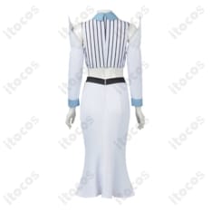 BLEACH 井上織姫 虚圏編 白装束コスプレ｜高再現シルエットで撮影映え、S〜XXL・送料無料 - 4枚目の画像（サムネイル）