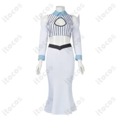 BLEACH 井上織姫 虚圏編 白装束コスプレ｜高再現シルエットで撮影映え、S〜XXL・送料無料 - 1枚目の画像（サムネイル）