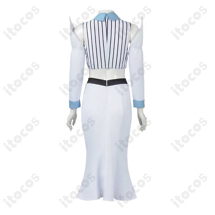 BLEACH 井上織姫 虚圏編 白装束コスプレ｜高再現シルエットで撮影映え、S〜XXL・送料無料 - 4枚目の画像