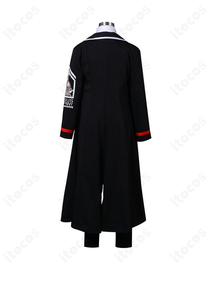 Limbus Company シンクレア衣装・背面。背中の装飾とコートのベント、肩周りの縫製ラインがわかるカット。