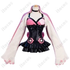 鉄拳7 ラッキー・クロエ コスプレ衣装 高再現で着やすいアイドル風セット、撮影会・イベントに最適 - 1枚目の画像（サムネイル）