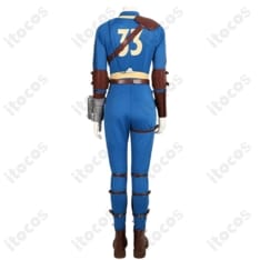 フォールアウト ルーシー・マクレーン コスプレ衣装 高再現度で動きやすく撮影映え、イベントにも最適 - 4枚目の画像（サムネイル）