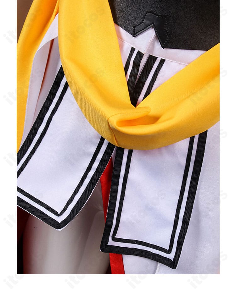 Fate/Grand Order 長尾景虎 コスプレ衣装の服飾ベルト詳細。追加アクセサリーの質感と固定方法の見え方。