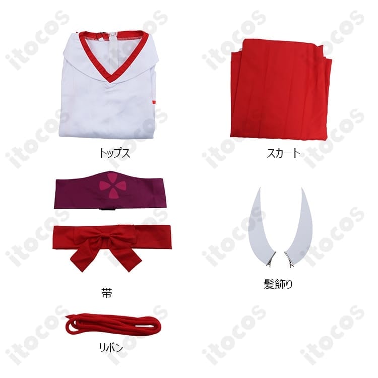 転生したらスライムだった件 シュナ 和装コスプレ衣装。可憐な再現度で撮影・イベントに最適 - 4枚目の画像