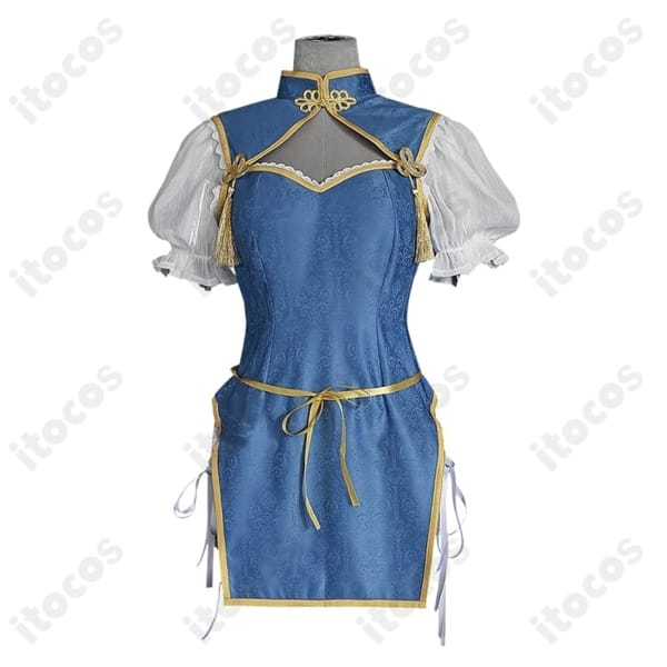 ルーシィ・ハートフィリア チャイナドレス高再現コス｜刺繍と装飾が映える撮影向け衣装