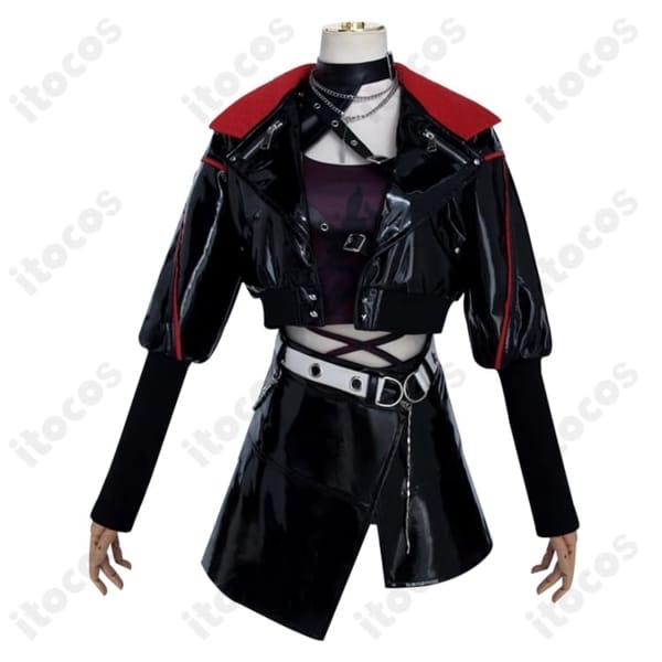 プロジェクトセカイ 白石杏 決戦の時 コスプレ衣装 高再現度で動きやすく撮影・イベントに最適